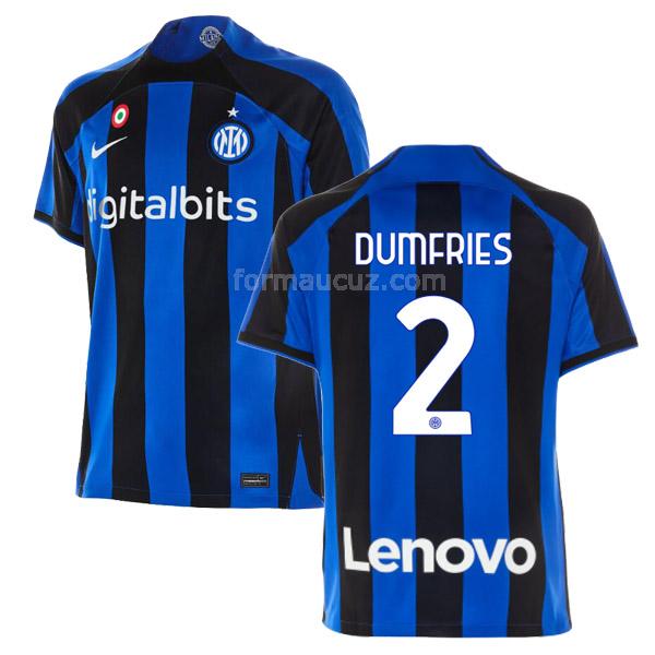 nike inter milan 2022-23 dumfries İç saha forması