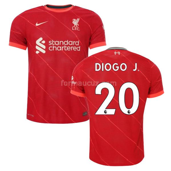 nike liverpool 2021-22 diogo j İç saha maç forması
