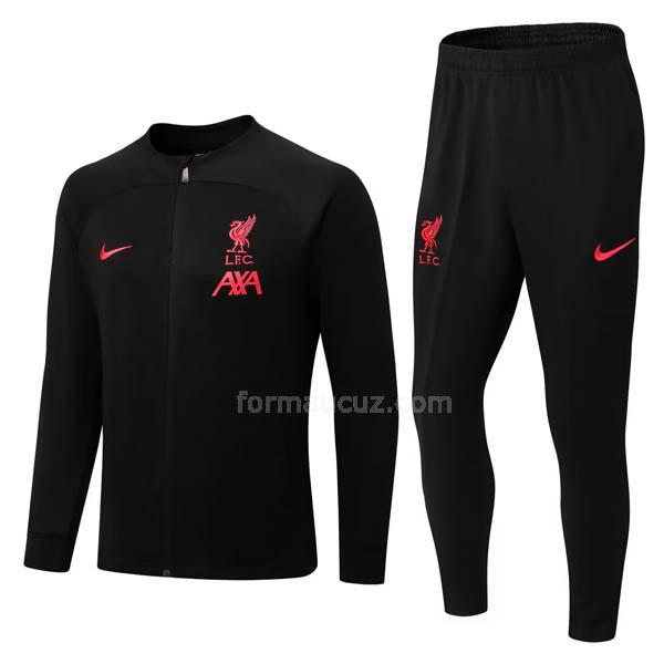 nike liverpool 2022-23 siyah ceket