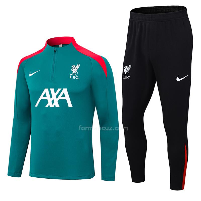 nike liverpool 2024-25 yeşil svetşört