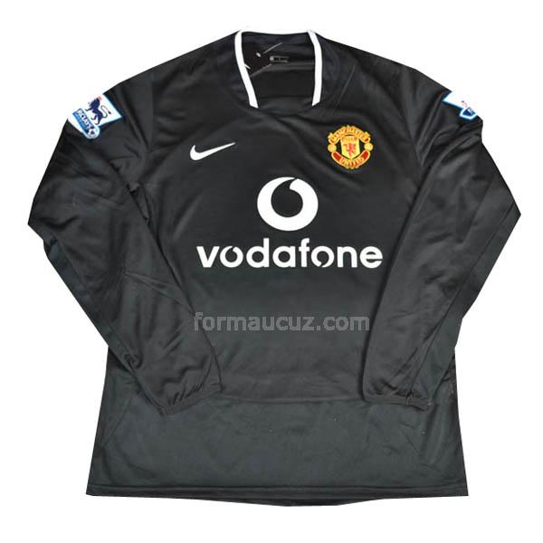 nike manchester united 2003-2004 uzun kollu deplasman maç retro formaları