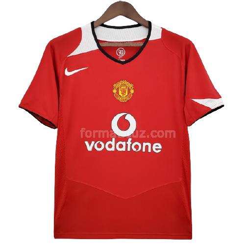 nike manchester united 2005-2006 İç saha maç retro formaları