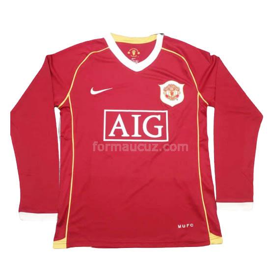 nike manchester united 2006-2007 uzun kollu İç saha maç retro formaları