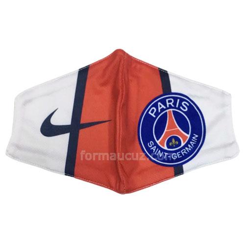 nike paris saint germain 2020-21 kırmızı-beyaz amaçlı maske