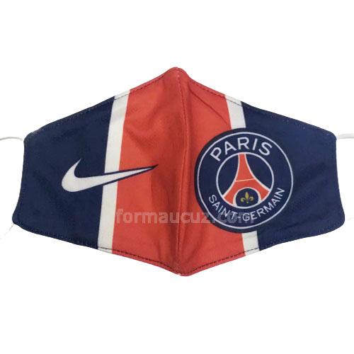 nike paris saint germain 2020-21 kırmızı-mavi amaçlı maske