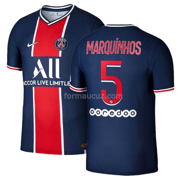 nike paris saint germain 2020-21 marquinhos İç saha maç forması