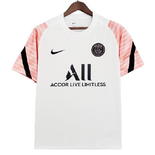 nike paris saint germain 2021-22 pembe beyaz antrenman formaları