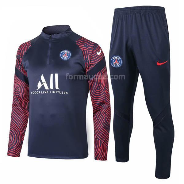 nike paris saint germain 2021 Çocuk lacivert svetşört