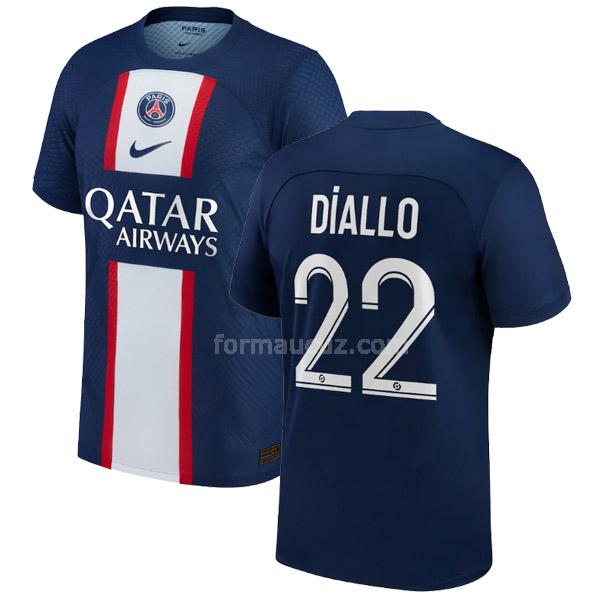 nike paris saint germain 2022-23 diallo İç saha forması