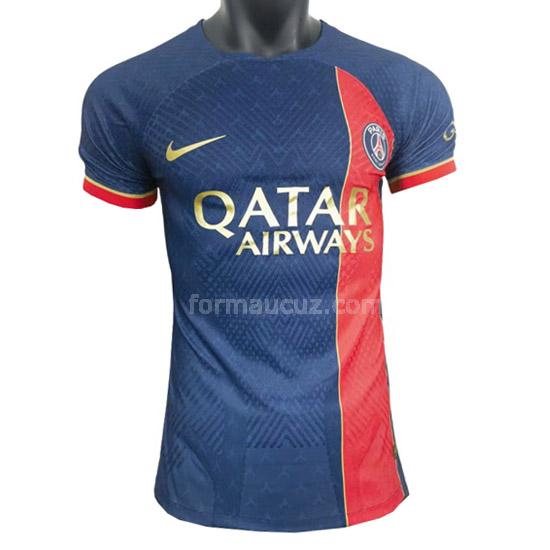 nike paris saint germain 2023 oyuncu sürümü mavi forması