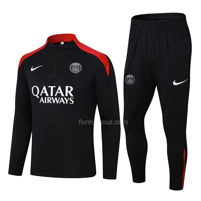 nike paris saint germain 2024-25 a241215 siyah svetşört