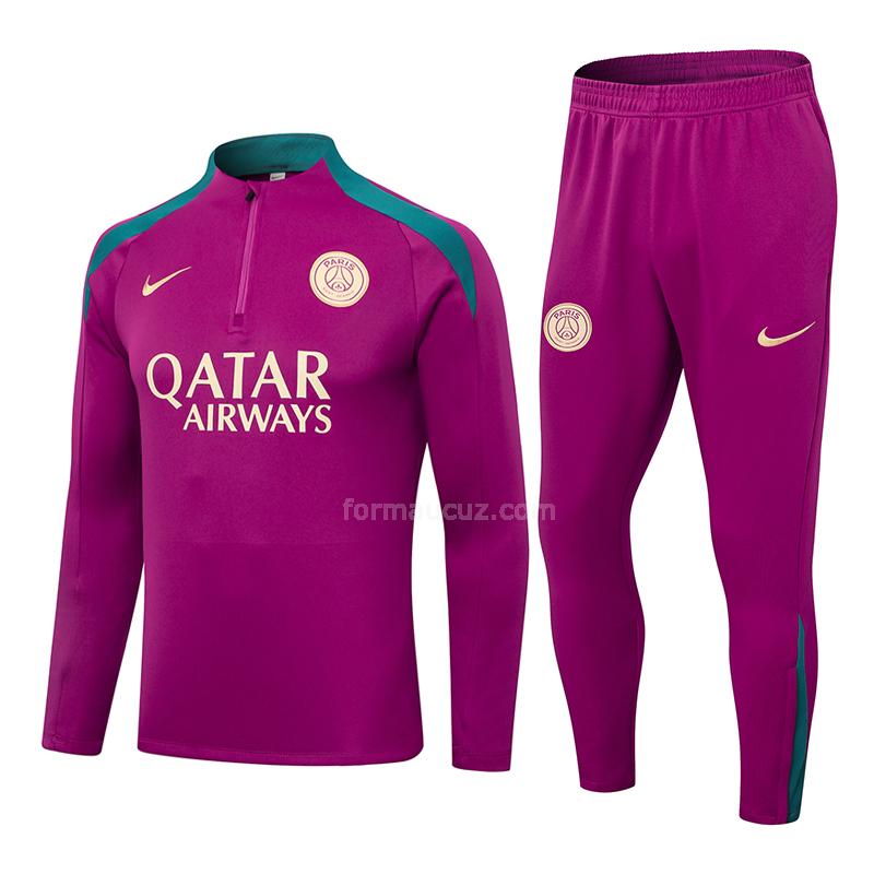 nike paris saint germain 2024-25 pembe kırmızı svetşört