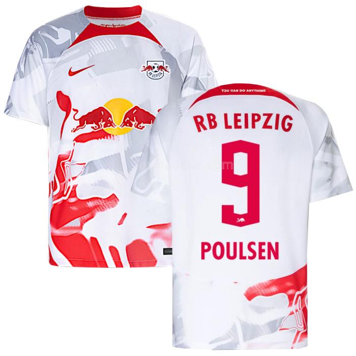 nike rb leipzig 2022-23 poulsen İç saha forması