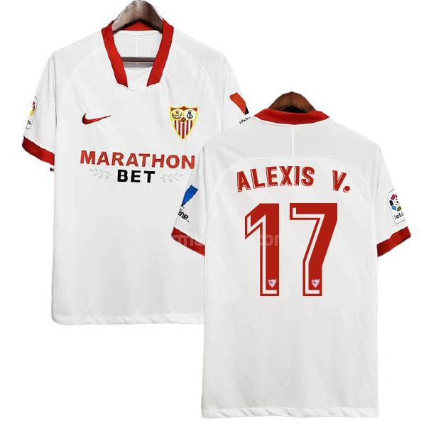 nike sevilla 2020-21 alexis vidal İç saha maç forması