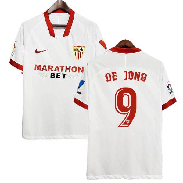 nike sevilla 2020-21 de jong İç saha maç forması