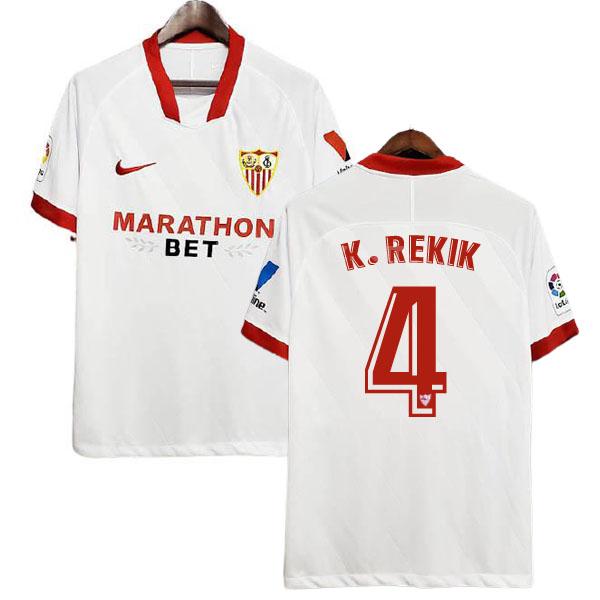 nike sevilla 2020-21 karim rekik İç saha maç forması