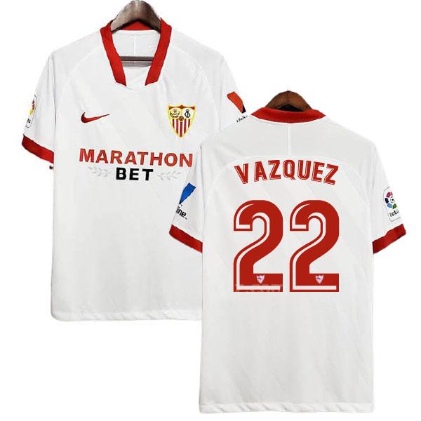 nike sevilla 2020-21 vazquez İç saha maç forması