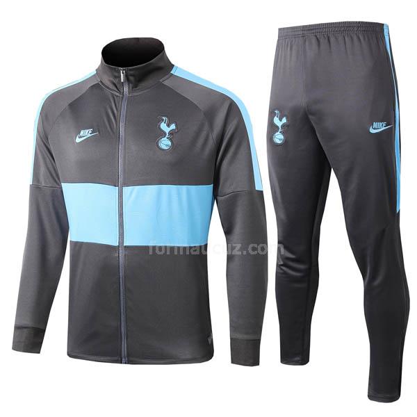 nike tottenham hotspur 2019-2020 gri mavi ceket