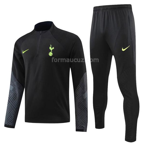 nike tottenham hotspur 2022-23 siyah svetşört