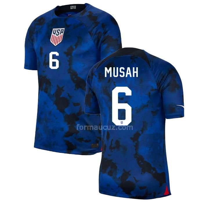 nike usa 2022 musah dünya kupası deplasman forması