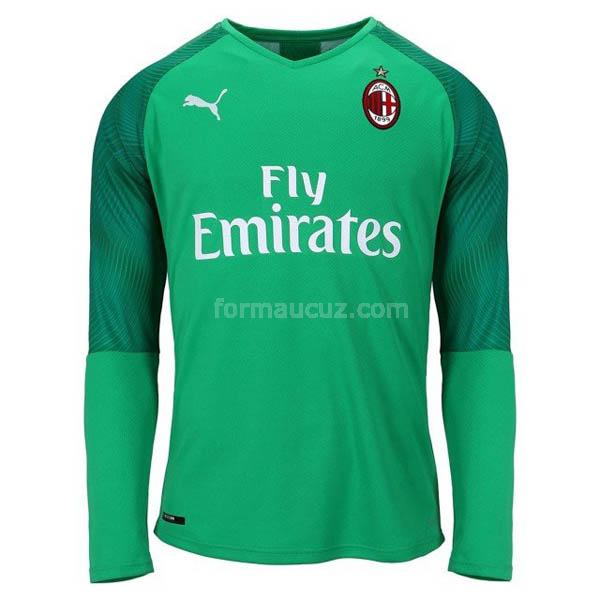 puma ac milan 2019-2020 uzun kollu kaleci yeşil maç forması