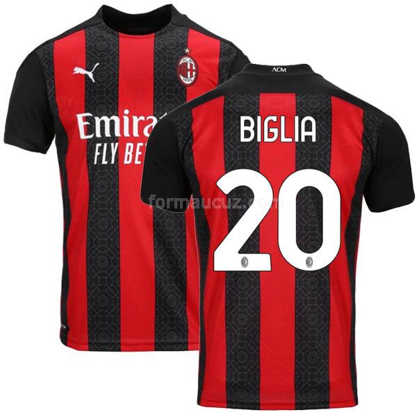 puma ac milan 2020-21 biglia İç saha maç forması