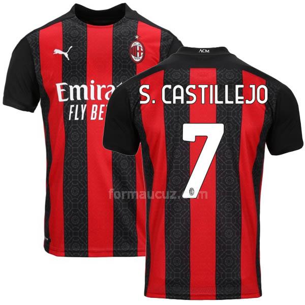 puma ac milan 2020-21 castillejo İç saha maç forması