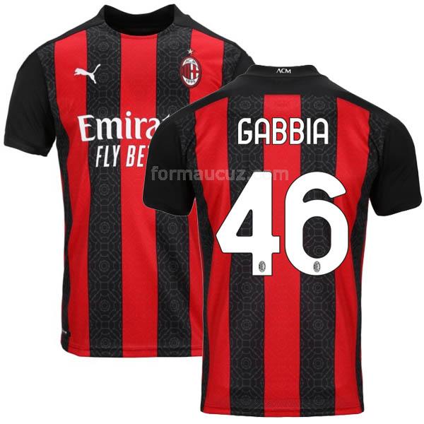 puma ac milan 2020-21 gabbia İç saha maç forması