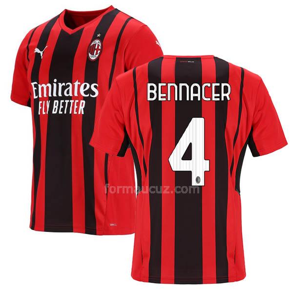 puma ac milan 2021-22 bennacer İç saha maç forması