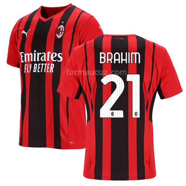 puma ac milan 2021-22 brahim İç saha maç forması