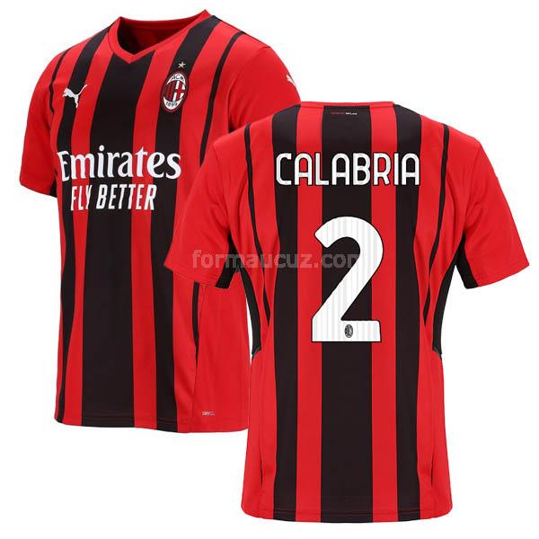 puma ac milan 2021-22 calabria İç saha maç forması