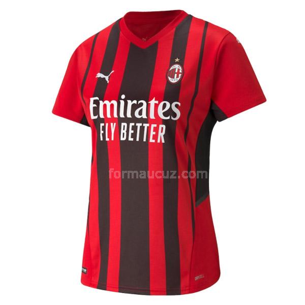 puma ac milan 2021-22 kadın İç saha maç forması