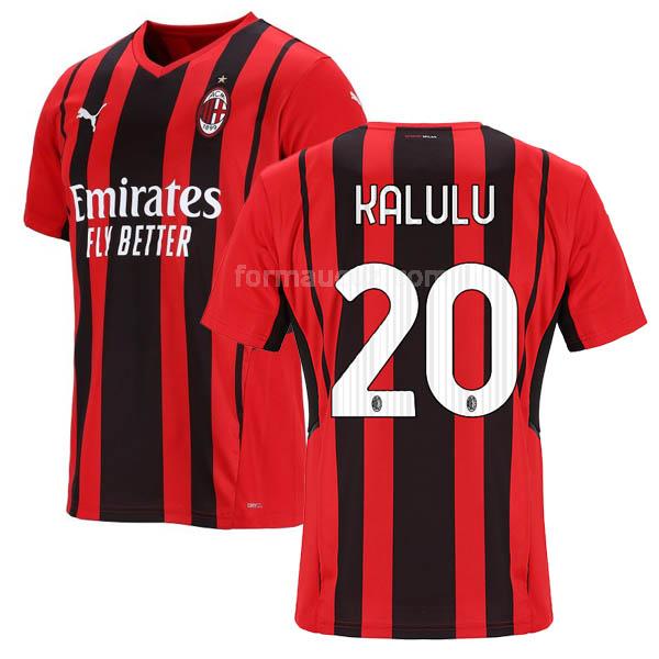 puma ac milan 2021-22 kalulu İç saha maç forması