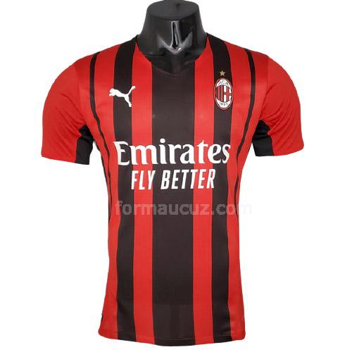 puma ac milan 2021-22 oyuncu sürümü İç saha maç forması