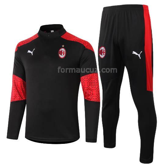 puma ac milan 2021 Çocuk siyah svetşört