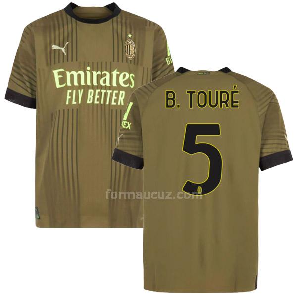 puma ac milan 2022-23 b.toure Üçüncü forması