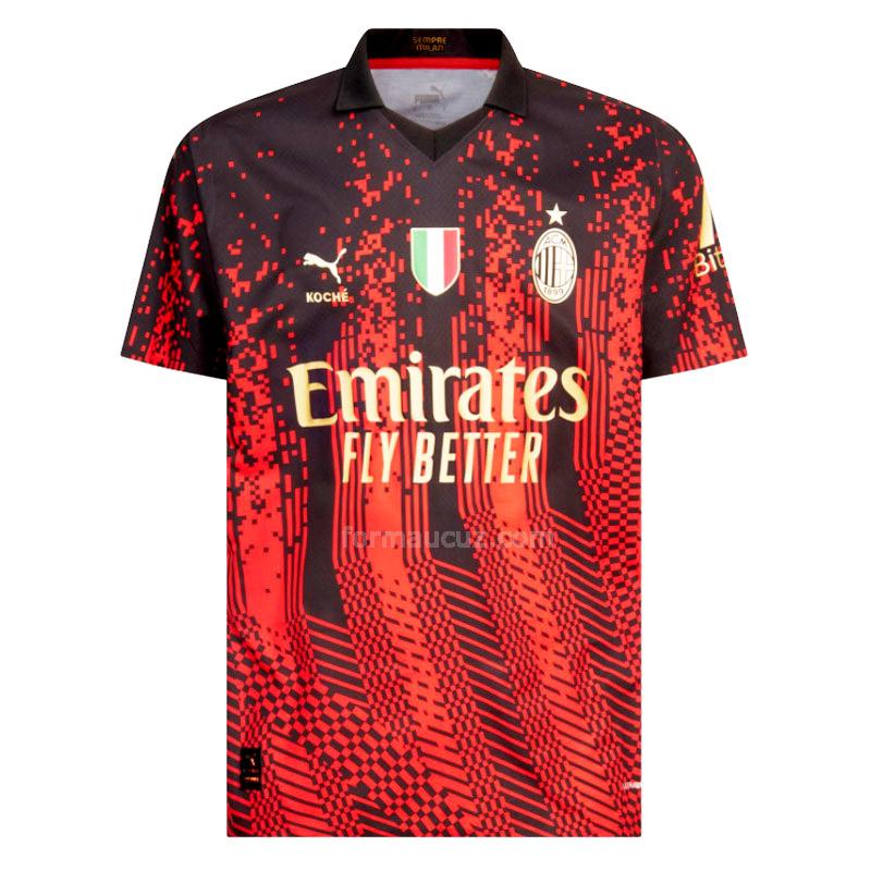 puma ac milan 2022-23 dördüncü kırmızı forması