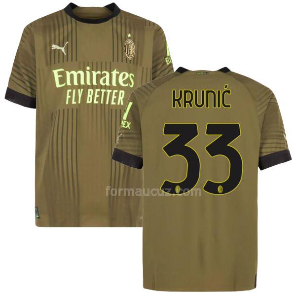 puma ac milan 2022-23 krunic Üçüncü forması