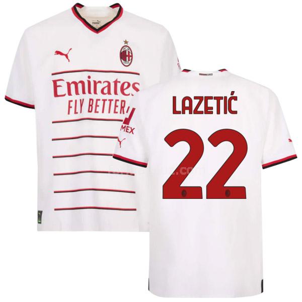 puma ac milan 2022-23 lazetic deplasman forması