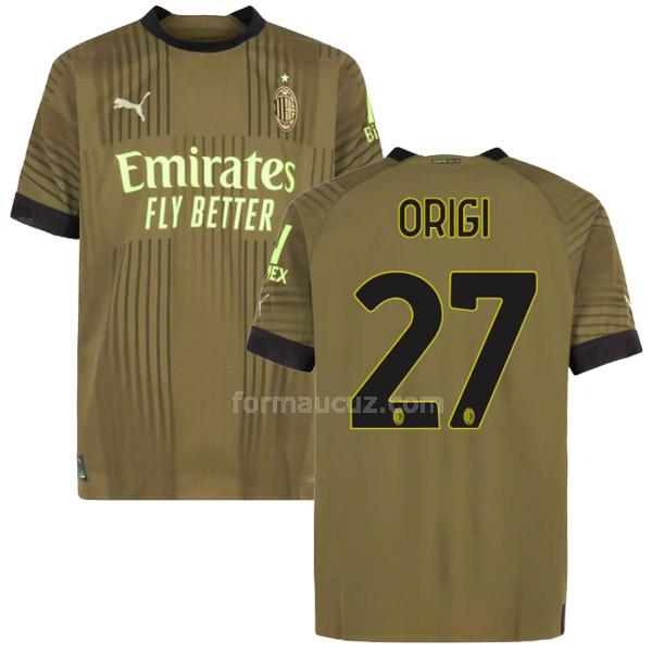 puma ac milan 2022-23 origi Üçüncü forması