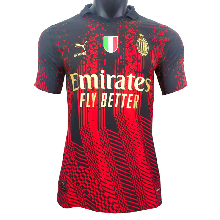 puma ac milan 2022-23 oyuncu sürümü dördüncü forması