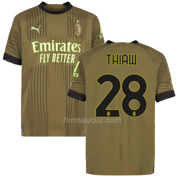 puma ac milan 2022-23 thiaw Üçüncü forması