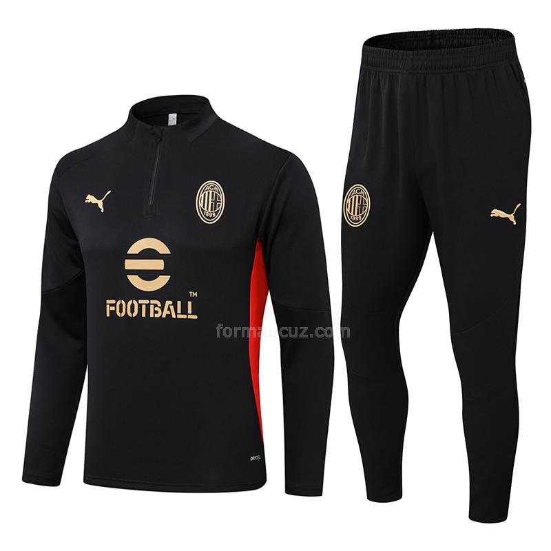 puma ac milan 2024-25 siyah svetşört