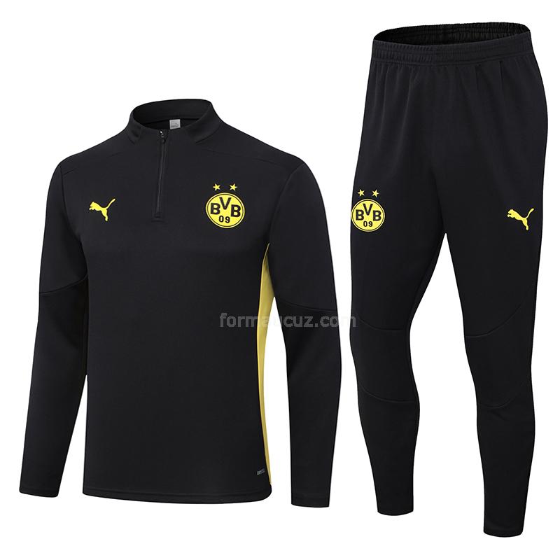 puma borussia dortmund 2024-25 siyah svetşört