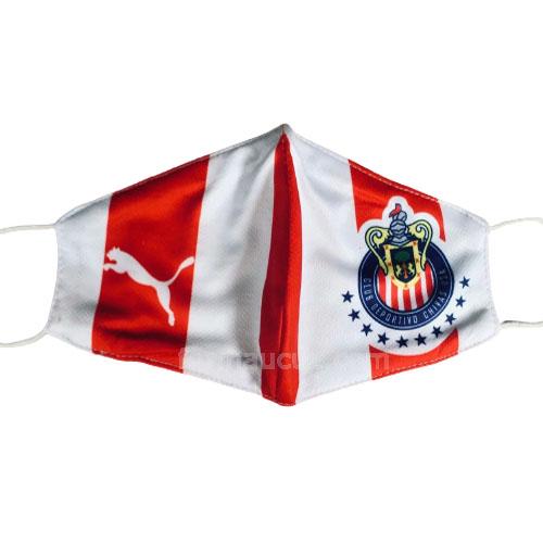 puma chivas 2020-21 kırmızı-beyaz amaçlı maske