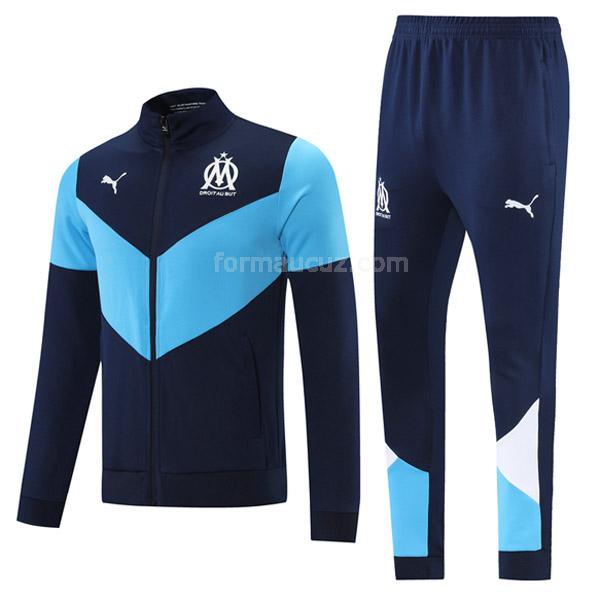 puma olympique marseille 2021-22 lacivert ceket