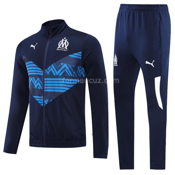 puma olympique marseille 2022 mavi ceket