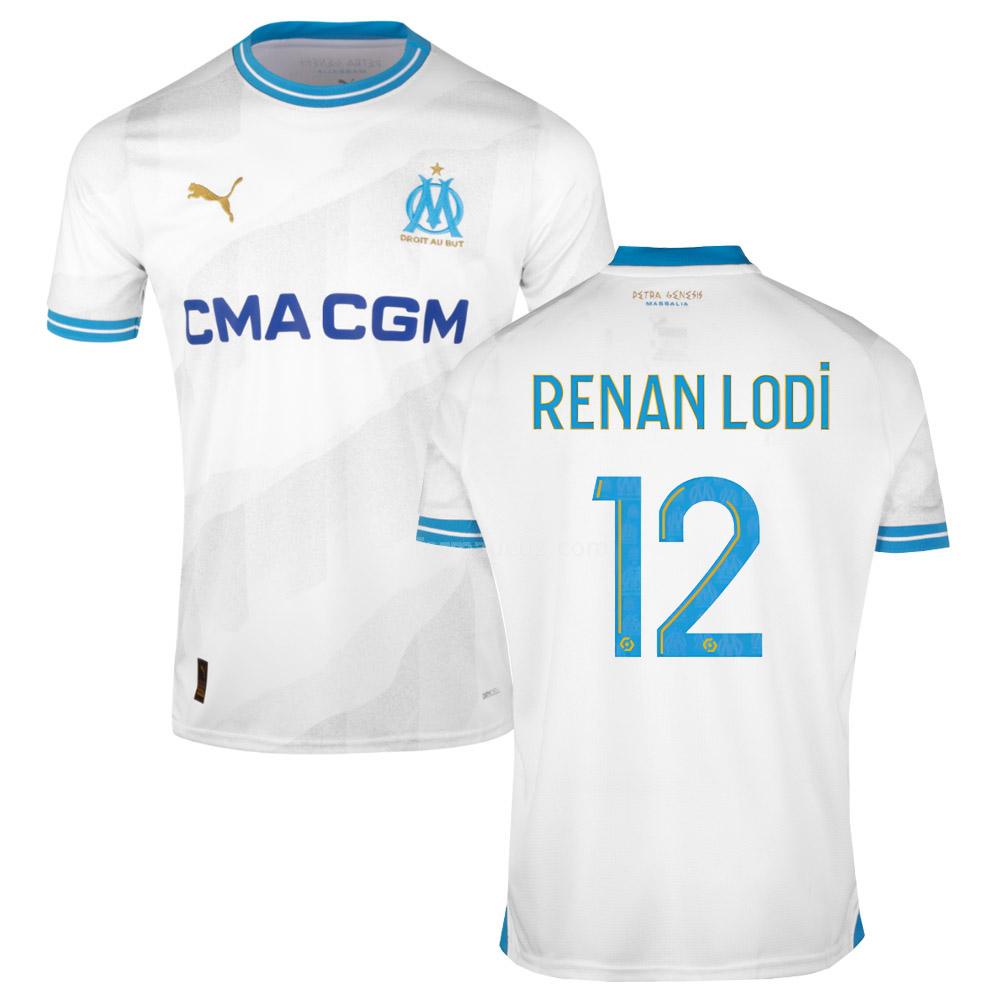 puma olympique marseille 2023-24 renan lodi İç saha forması