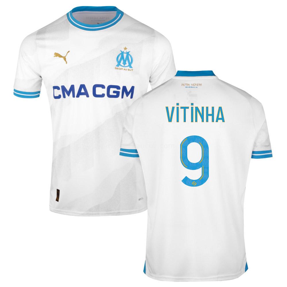 puma olympique marseille 2023-24 vitinha İç saha forması