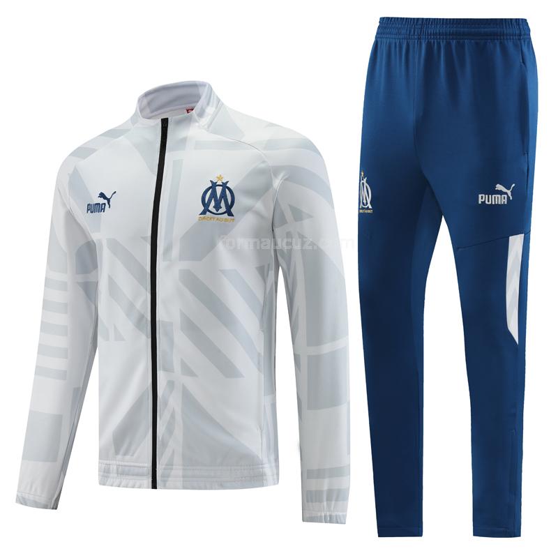 puma olympique marseille 2023 221212a1 beyaz ceket